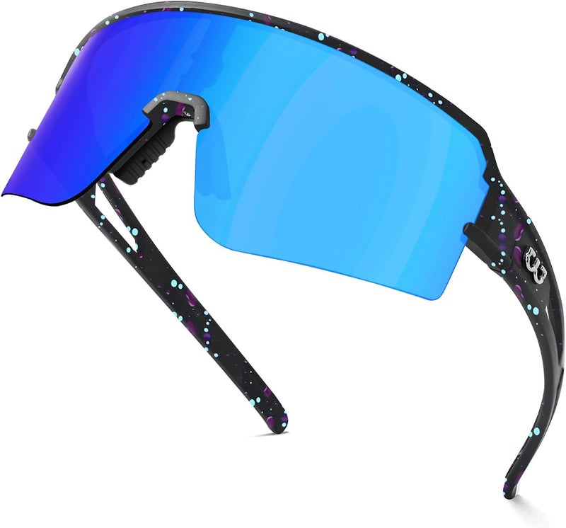 AVV Store Polarized cycling glasses sports sunglasses,UV400 Protection Fishing Driving running baseball sunglasses for men women - Image 1